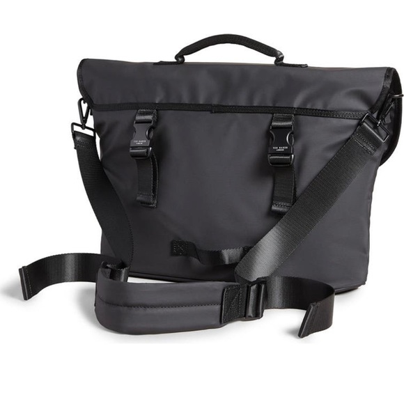 NEW!! Ted Baker Strole Rubberized Satchel - Picture 4 of 17